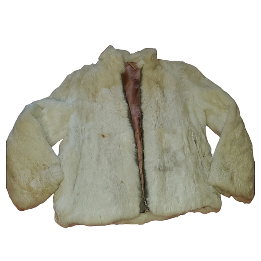 Vintage rabbit Fur jacket